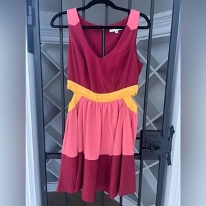 Colorful Sleeveless Dress
